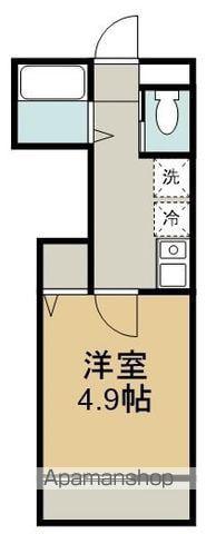 MELLAS青梅Ⅱ(1K/3階)の間取り写真