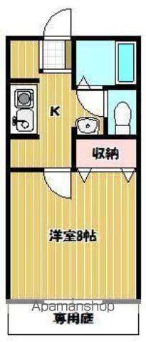 9THアベニュー宇多津(1DK/1階)の間取り写真