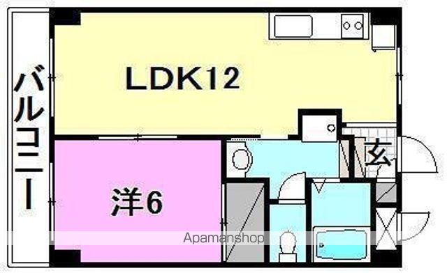 ビージョイマンション1号館(1LDK/3階)の間取り写真