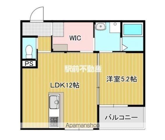 T-REGNO荒木(1LDK/1階)の間取り写真