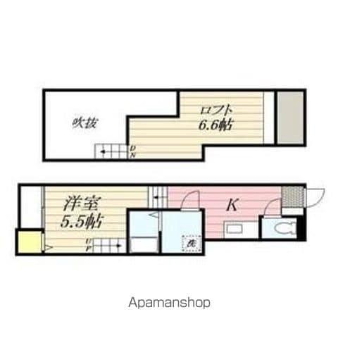 SOLATIO鳥羽見(1K/1階)の間取り写真