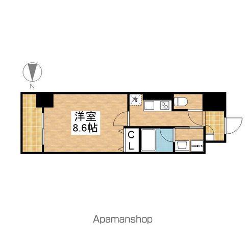 セイワパレス吹上公園(1K/6階)の間取り写真