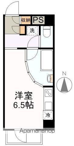 仙台リエゾン(ワンルーム/6階)の間取り写真