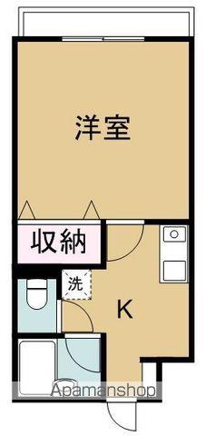 ハーモニー(1K/3階)の間取り写真