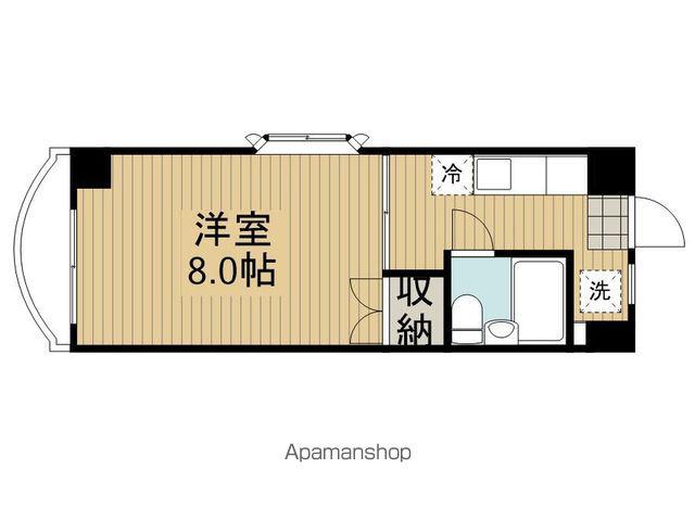 アークハイツ(1K/2階)の間取り写真