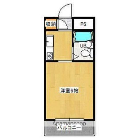 ABAマンション(ワンルーム/4階)の間取り写真
