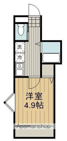 MELLAS青梅Ⅱ(1K/3階)の間取り写真