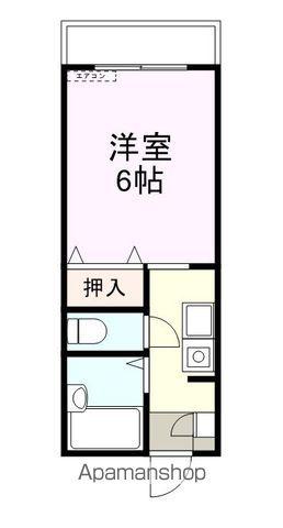 アーバンのりさだ(1K/3階)の間取り写真