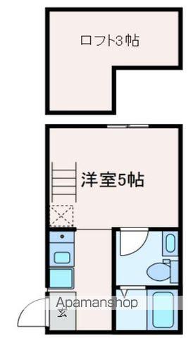 マレーア高円寺(ワンルーム/1階)の間取り写真