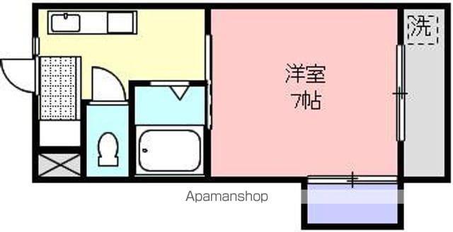 ジュネ3番館(1K/3階)の間取り写真