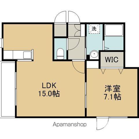 ヴィーナスヴィレッジⅥ(1LDK/2階)の間取り写真