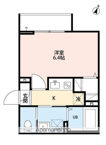 ROBOT HOME 習志野台(1K/3階)の間取り写真