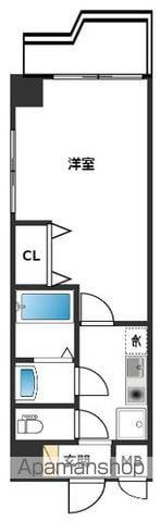 プリマヴェーラ(1K/7階)の間取り写真