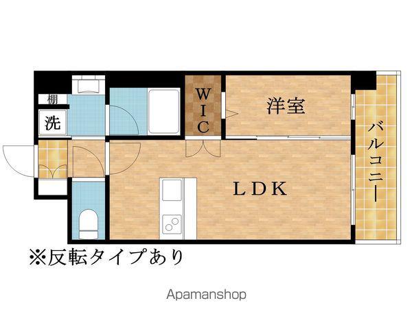 ブランシエスタ南吹田パークサイド(1LDK/7階)の間取り写真