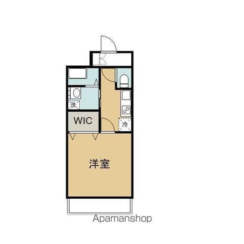 PETITE MAISON(ワンルーム/3階)の間取り写真