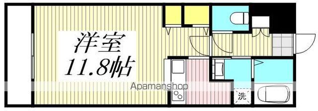 カーサビアンカ 4階階 間取り