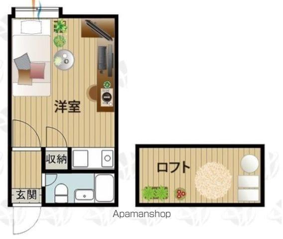 BCASA成増RE-BORN(ワンルーム/2階)の間取り写真