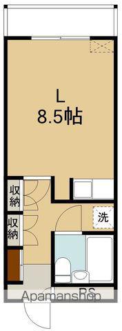 アシスト函館マンション(ワンルーム/3階)の間取り写真