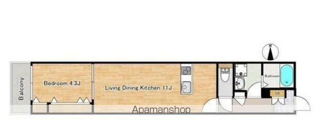 EMINENT亀戸(1LDK/3階)の間取り写真