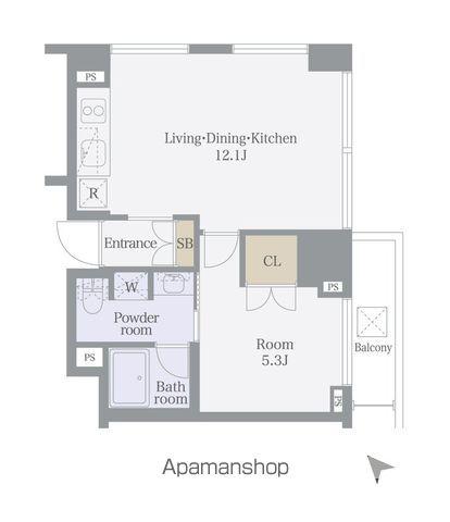 レヴィーガときわ台Crob 7階階 間取り