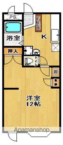 ルミネックス郡山(1K/1階)の間取り写真