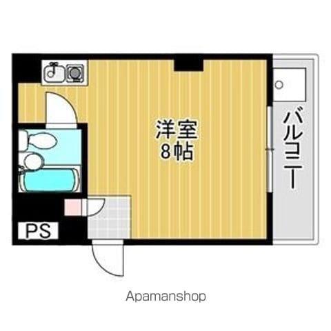 グランシャトータカオ駒川(ワンルーム/2階)の間取り写真