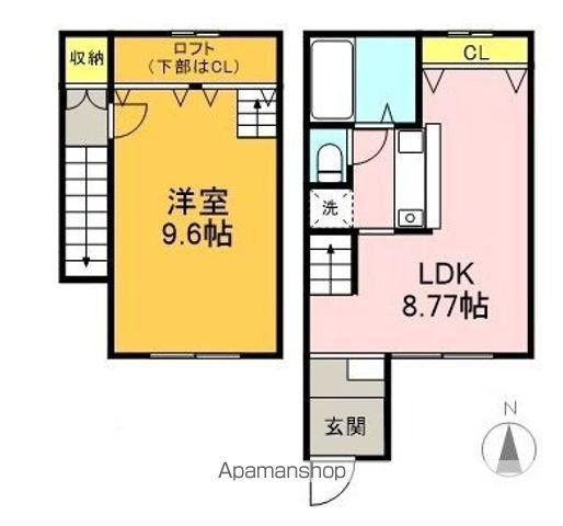 寿ガーデン(1LDK)の間取り写真