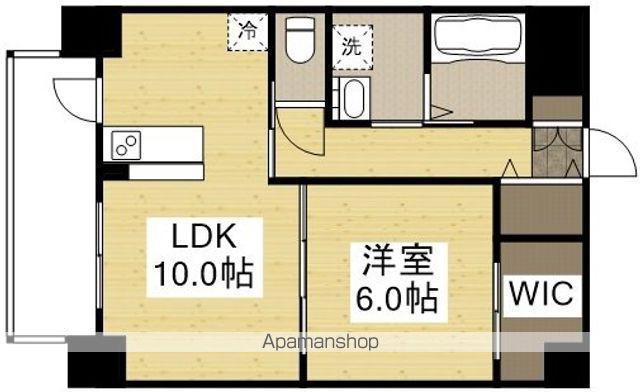 ブライトンコート東山(1LDK/3階)の間取り写真