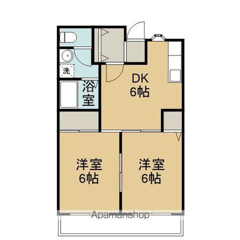 ファミール新井 1階階 間取り