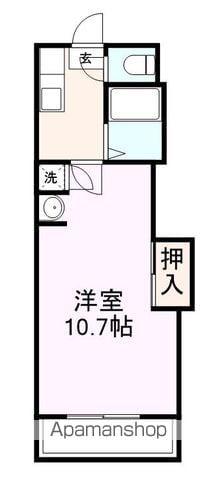 レジデンス西宮(1K/1階)の間取り写真