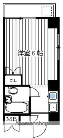 KOSMOSASAGAYA(1K/2階)の間取り写真