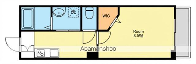 S.T LIGHT(1K/1階)の間取り写真