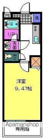 フジパレス小松原(1K/2階)の間取り写真