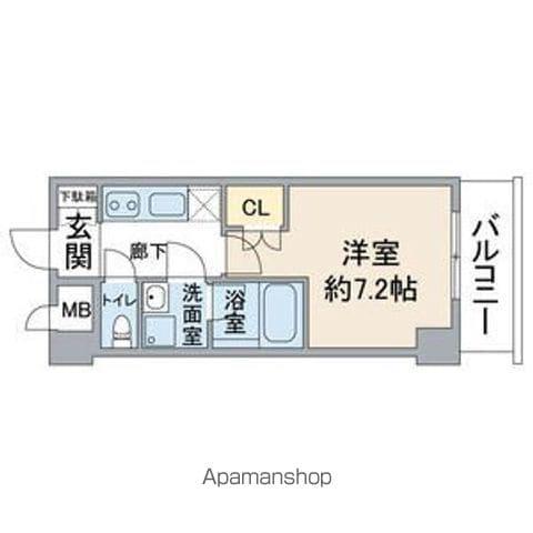 VANCOUVER1118大曽根(1K/5階)の間取り写真
