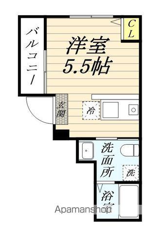 ステラ天王町(ワンルーム/1階)の間取り写真