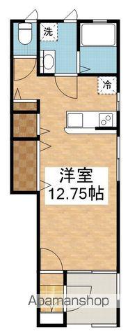 プレミアムレジデンスA(ワンルーム/1階)の間取り写真