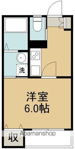 レピュート薬師堂(1K/1階)の間取り写真