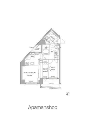 RELUXIA北赤羽(2LDK/5階)の間取り写真