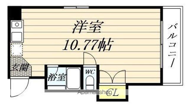 RE SENDAI(ワンルーム/5階)の間取り写真