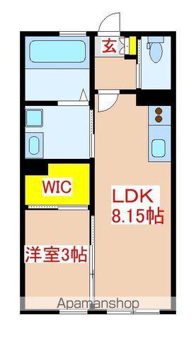YSTR Ⅱ(1LDK/2階)の間取り写真