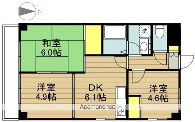 ハイクレスト喜沢南マンション 2階階 間取り