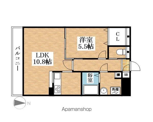 第10渡邊ビル(1LDK/3階)の間取り写真