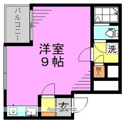 コリンズ86ビル(ワンルーム/3階)の間取り写真