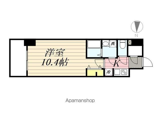 S-RESIDENCE岐阜駅(1K/10階)の間取り写真