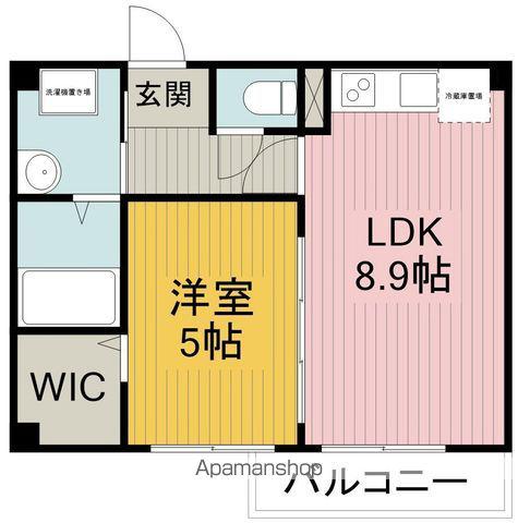 ARCA豊中蛍池(1LDK/4階)の間取り写真