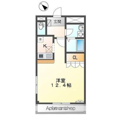 ハイム・エルアール(1LDK/2階)の間取り写真