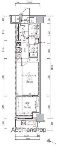 ベルシード板橋本町プレミアⅡ(1LDK/1階)の間取り写真