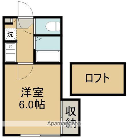 プリマベーラ(1K/1階)の間取り写真