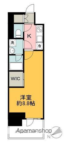 アルティジャーノディーズ狭山(1K/2階)の間取り写真