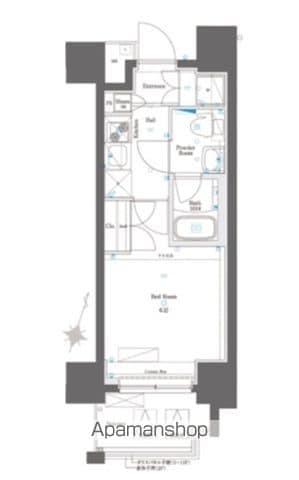 AZEST横浜山王(1K/6階)の間取り写真